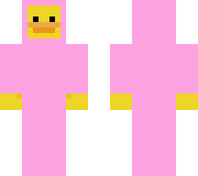 pink guy duck