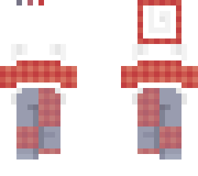 plaid hoodie