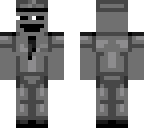 purple guy but grey.