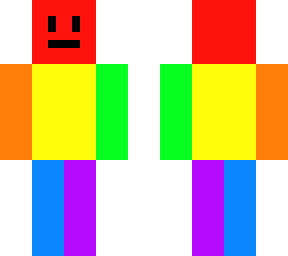 Rainbow Guy | Minecraft Skin