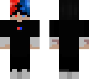red and blue