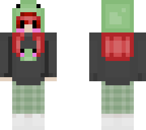 red frog girl