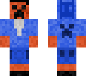 redblue creeper skin