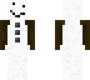 sheared head snow golem