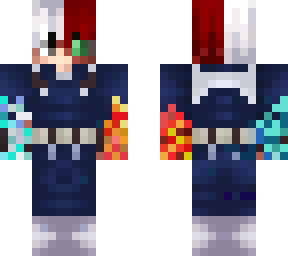shoto todoroki with scouter
