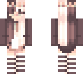 split hair girl