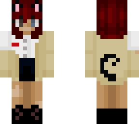 vitiligo cat girl