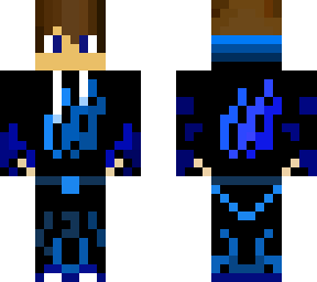 water boy with blue fire logo
