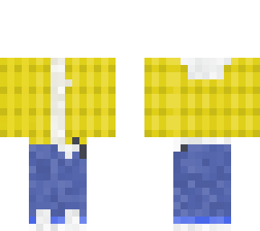 yellow flannel skater 1