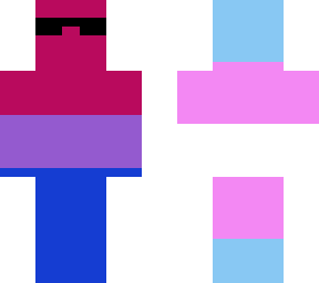 bi flag and trans flag