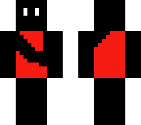 black and red skin