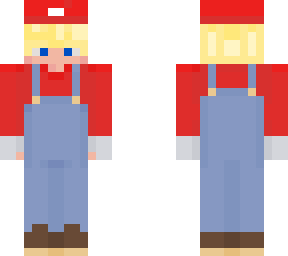blonde mario boy