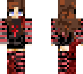 bloody girl in bunny outfit