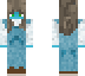 blue girl