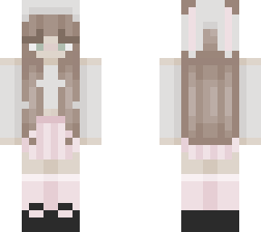 bunny girl <3 creds: vixellq for hair base