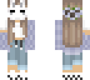 bunny mask -blue-