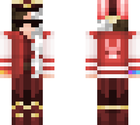 captainpuffy red rabbits pride skin