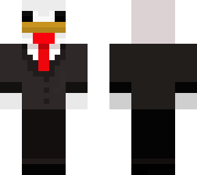 chick in suit (simple)