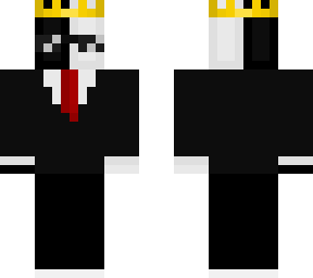cool king in a suit