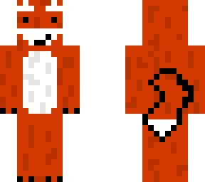 fox (with claws and tail)