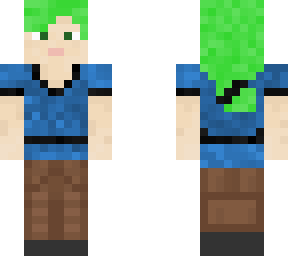 green and blue alex