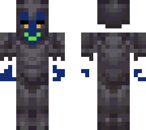 hay blue netherite skin