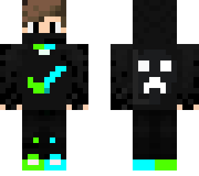 i changed the skull to a creeper on the nike neo skin