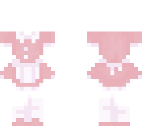 maid clothing ( t-shirt for skins ) (slim)