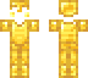 netherite + golden armor