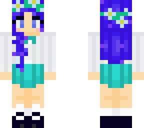 princess sapphire in school uniform