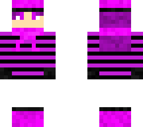 purpe winter girl