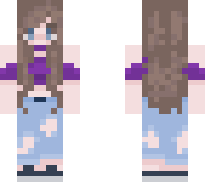 purple outfit