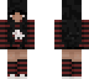 red & black