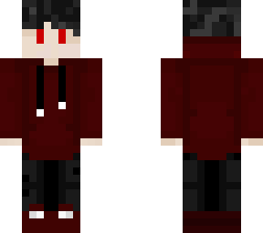 red and black