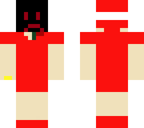 red mask