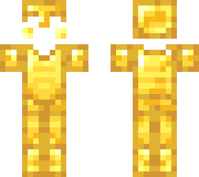repaired netherite + golden armor