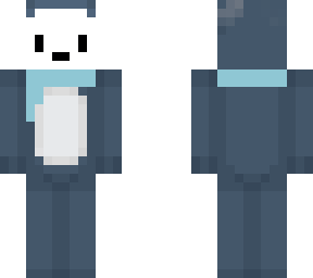 shark pj with scarf