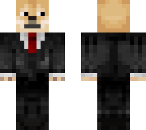 shiba x suit