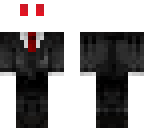 slender man with demon eyes