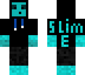 slime in a hoodie