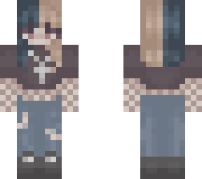 split dyed e-girl