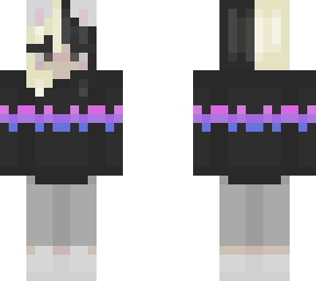 split dyed nihachu skin