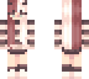 split hair girl