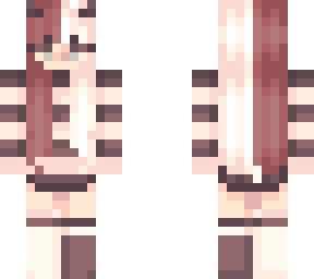 split hair girl