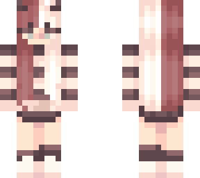 split hair girl