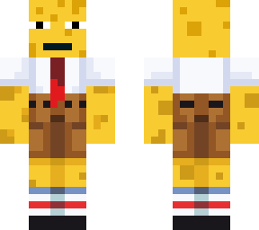 sponge bob edited skin, original maker is matteazy