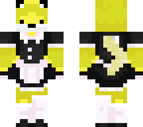 yellow fox maid thing idfk