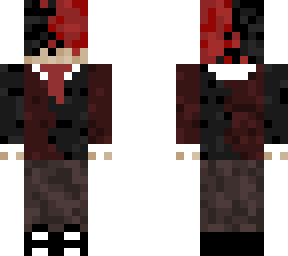 black and red emo??