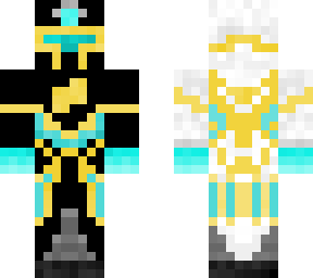 black and white knight