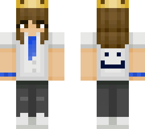 blue crown  girl